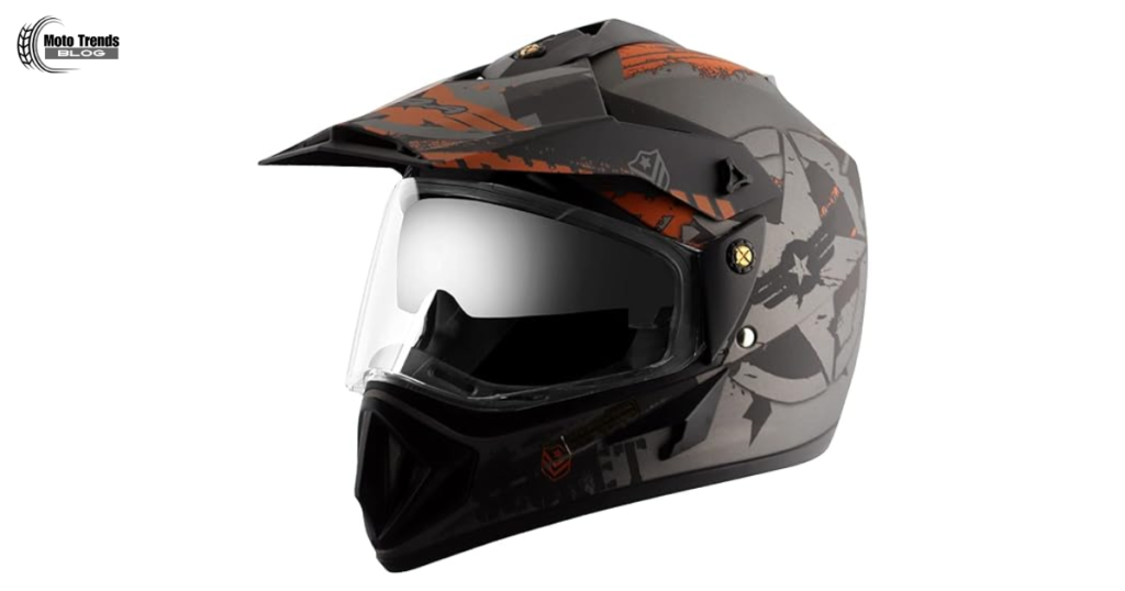 Vega Off Road Secret ISI Certified Full Face Helmet